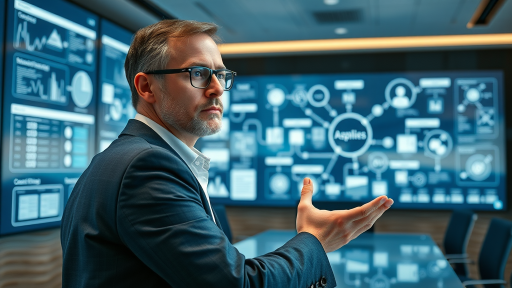 strategic marketing executive mapping agile workflows for future-ready content strategy - content marketing trends