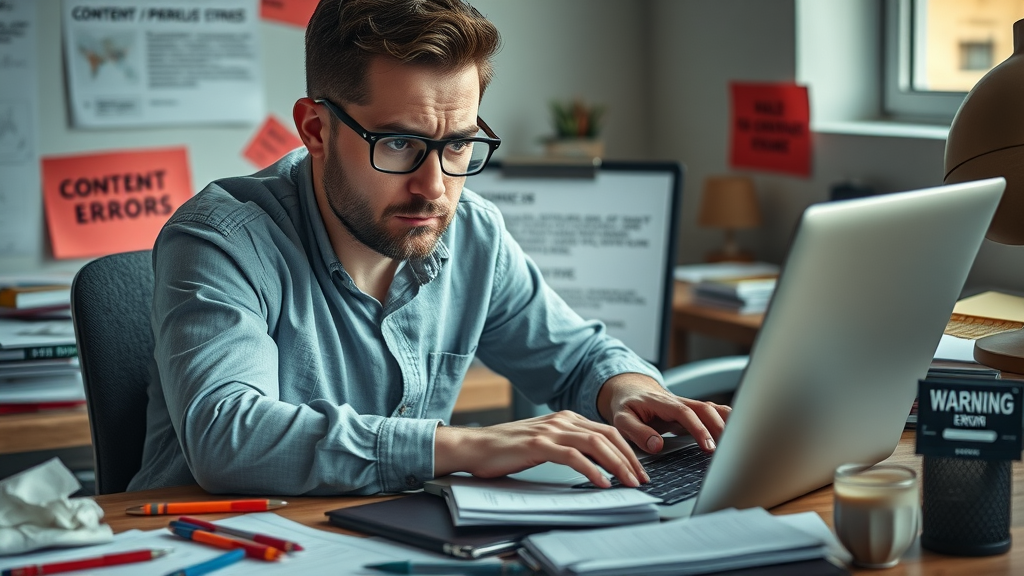 content marketing strategy mistakes to avoid and solutions